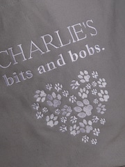 Personalised Doggy Heart Toy Storage Tub by RUFF - Image 2 of 3