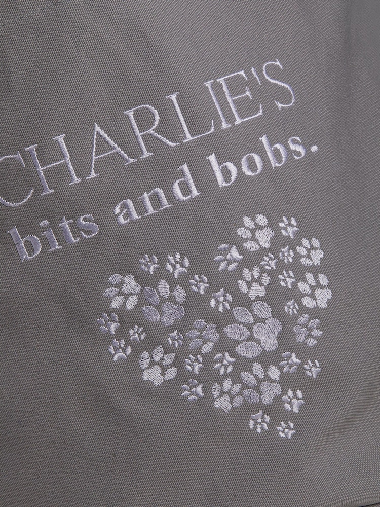 Personalised Doggy Heart Toy Storage Tub by RUFF - Image 2 of 3