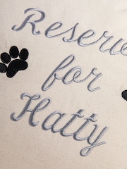 Personalised True Friend 100% Cotton Cushion by RUFF - Image 2 of 4