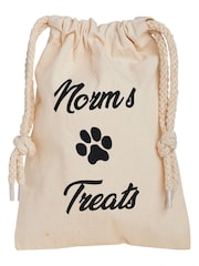 Personalised Doggy Treat 100% Cotton Bag by RUFF - Image 1 of 2
