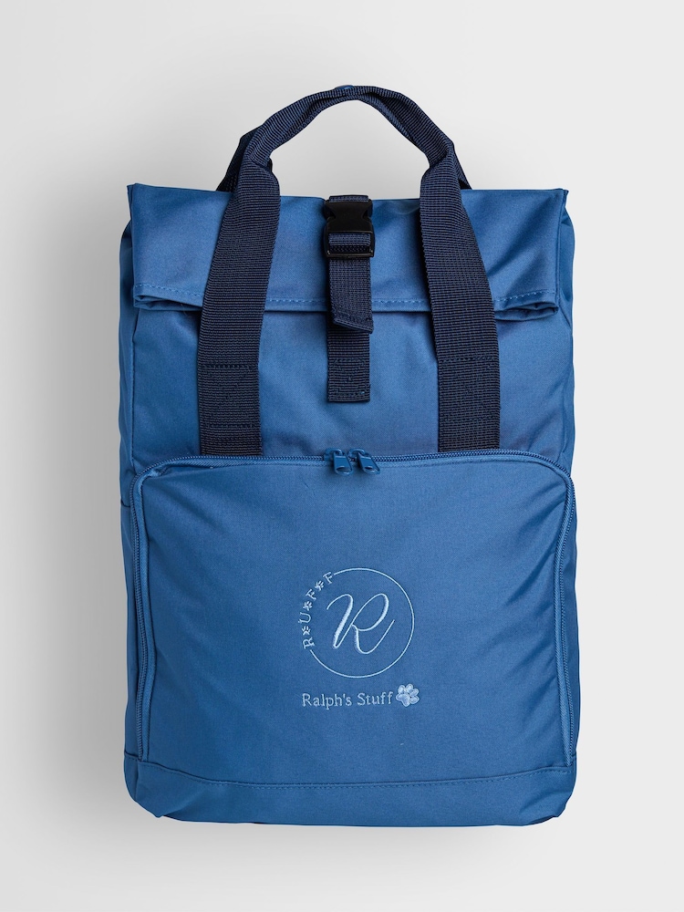 Personalised Luxury Roll Top Backpack by RUFF - Image 1 of 5