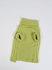Personalised 100% Cotton Classic Knitted Roll Neck Jumper by RUFF - Image 2 of 5