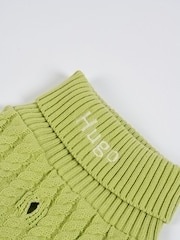 Personalised 100% Cotton Classic Knitted Roll Neck Jumper by RUFF - Image 5 of 5