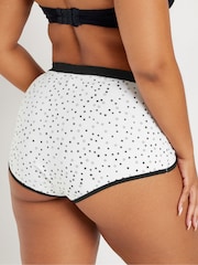 Yours Curve Black Full Briefs 5 Pack - Image 2 of 8