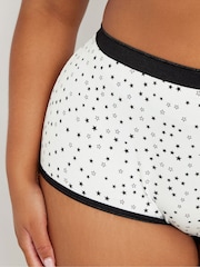 Yours Curve Black Full Briefs 5 Pack - Image 3 of 8