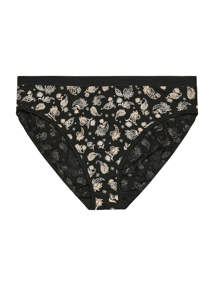 Pack de 5 braguitas de pernera alta de Yours Curve - Imagen 2 de 8