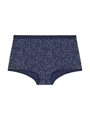 Yours Curve Blue Shorts 5 Pack - Image 8 of 8