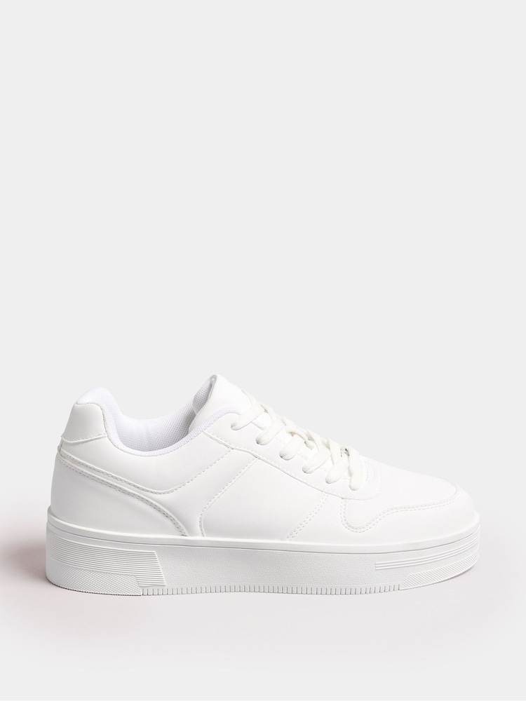 Bela - Yours Curve širok kroj Chunky Trainers - Slika 2 iz 5 Bela - Yours Curve širok kroj Chunky Trainers - Slika 2 iz 5