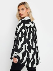 Yours Curve Black Oversized Shirt - Image 4 of 5
