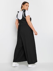 Yours Curve Textured Jersey Jumpsuit - Imagen 3 de 4