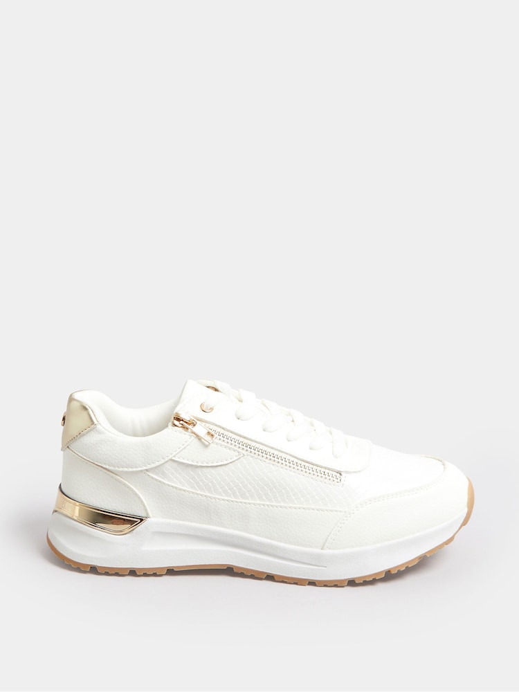 Yours Curve Extra Wide Fit Zip Trainers - Imagen 1 de 5 Yours Curve Extra Wide Fit Zip Trainers - Imagen 1 de 5