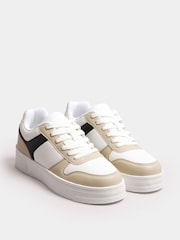 Yours Curve Natural Wide Fit Chunky Trainers - Image 2 of 3