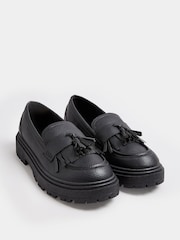 Yours Curve Extra široka kroj Chunky Tassel mokasini - Slika 1 iz 5