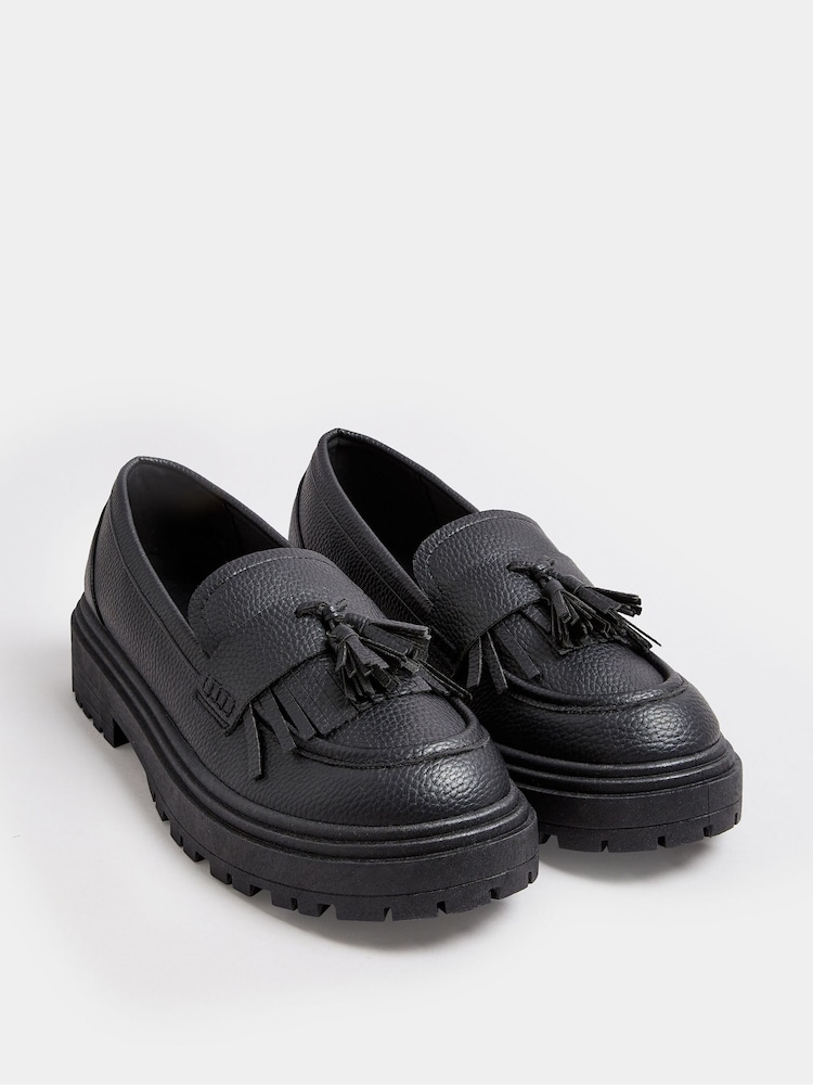 Yours Curve Extra široka kroj Chunky Tassel mokasini - Slika 1 iz 5