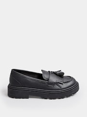 Yours Curve Extra široka kroj Chunky Tassel mokasini - Slika 2 iz 5