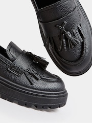 Yours Curve Extra široka kroj Chunky Tassel mokasini - Slika 4 iz 5