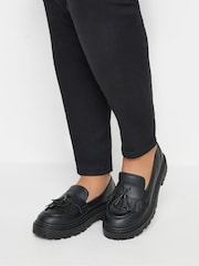 Yours Curve Extra široka kroj Chunky Tassel mokasini - Slika 5 iz 5