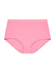 Yours Curve Pink Full Briefs 5 Pack - Image 6 of 8