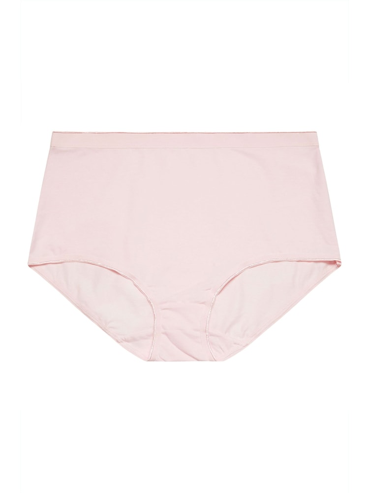 Yours Curve Pink Full Briefs 5 Pack - Image 8 of 8