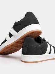 Yours Curve Black Wide Fit Padded Skate Trainers - Image 5 of 5