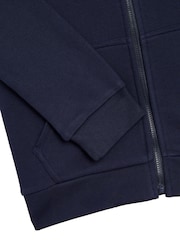 Lyle & Scott Navy Navy Boys Zip Up Hoodie - Image 5 of 5