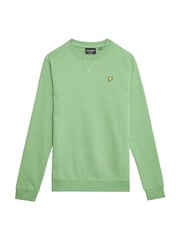 Lyle & Scott Green Boys Crew Neck Sweatshirt - Image 5 of 7