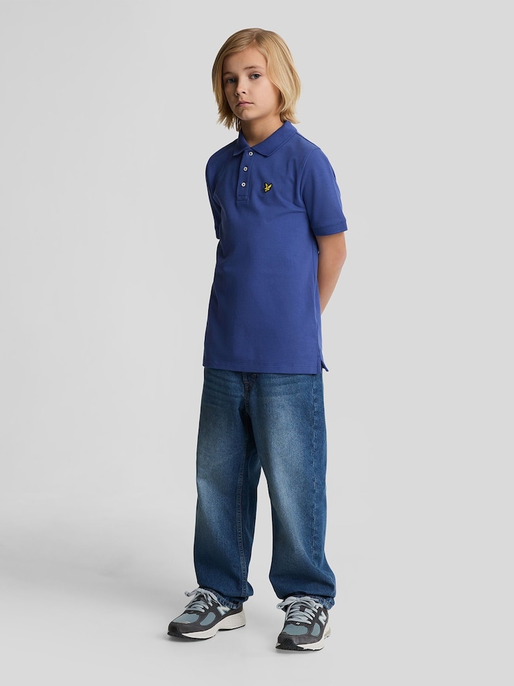Lyle & Scott Blue Boys Classic Polo Shirt - Image 2 of 7