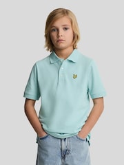 Lyle & Scott Blue Boys Classic Polo Shirt - Image 1 of 7