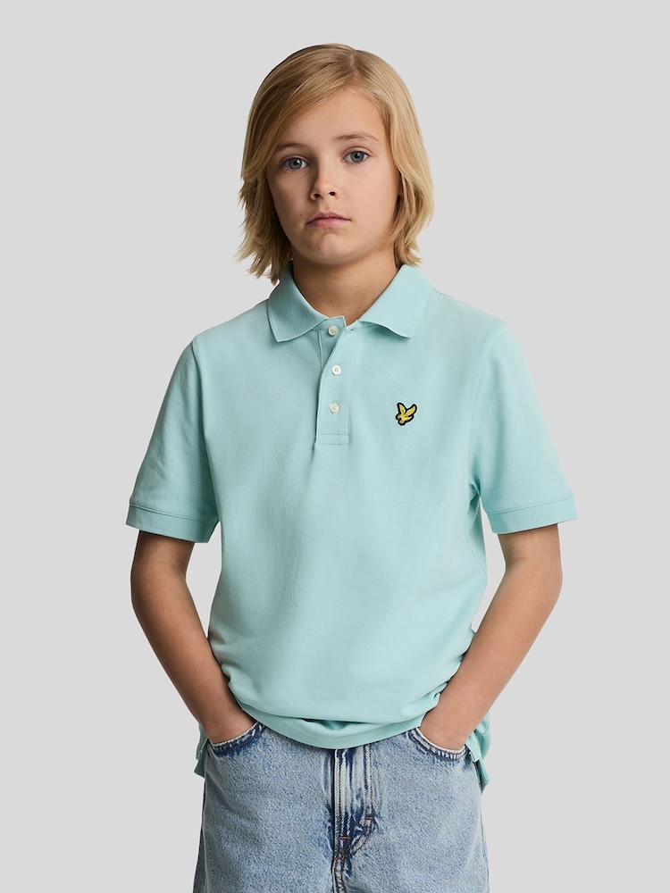 Lyle & Scott Blue Boys Classic Polo Shirt - Image 1 of 7