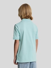 Lyle & Scott Blue Boys Classic Polo Shirt - Image 2 of 7