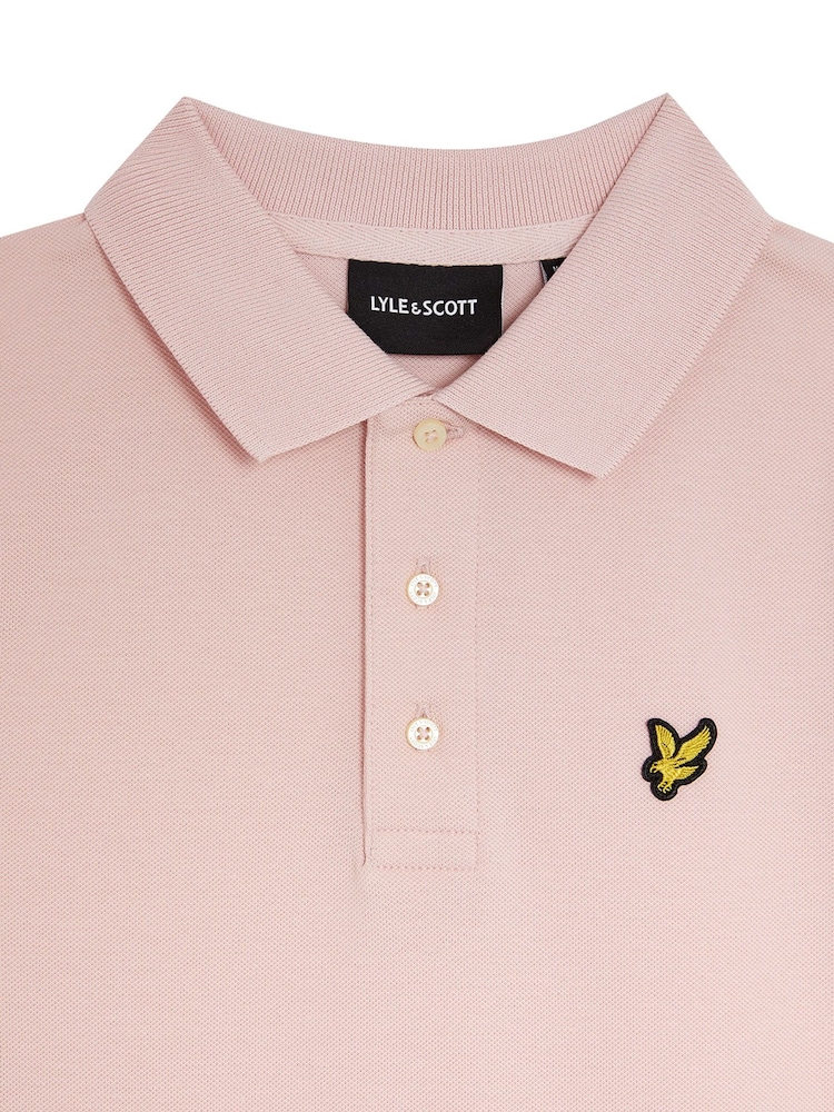 Lyle & Scott Pink Boys Classic Polo Shirt - Image 2 of 3