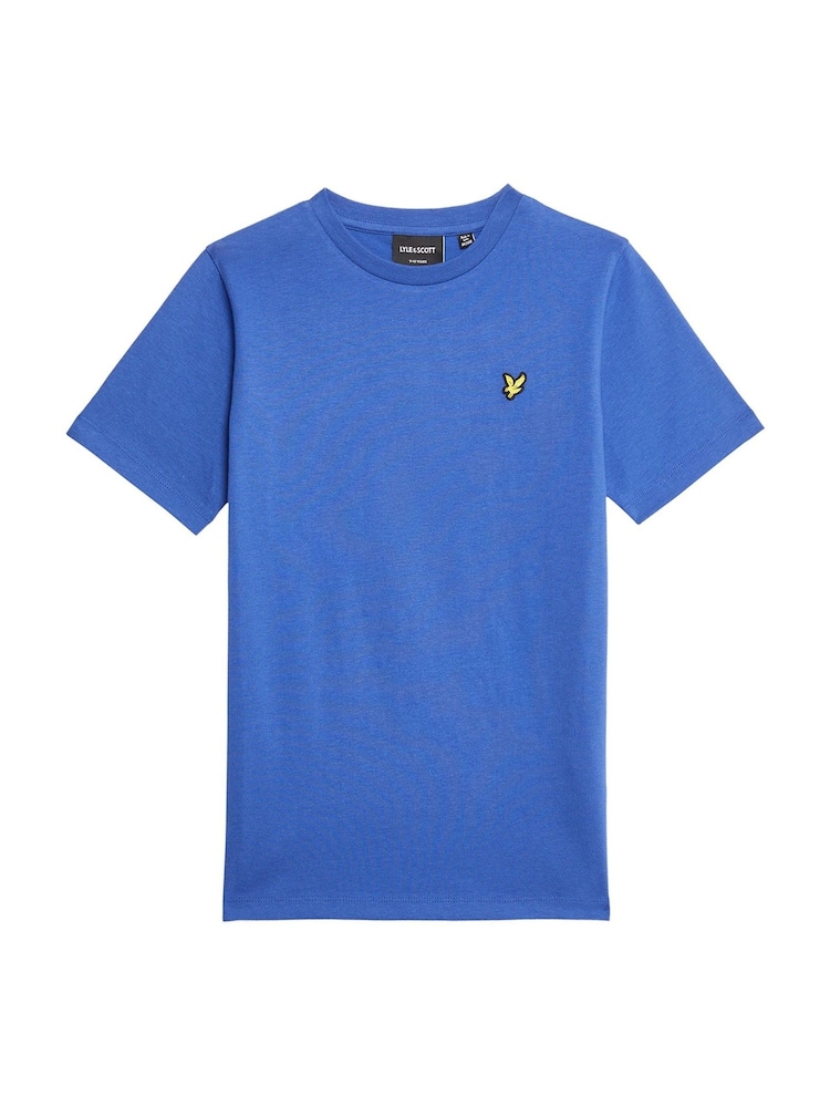 Lyle & Scott Blue Boys Essentials Crew Neck T-Shirt - Image 1 of 2