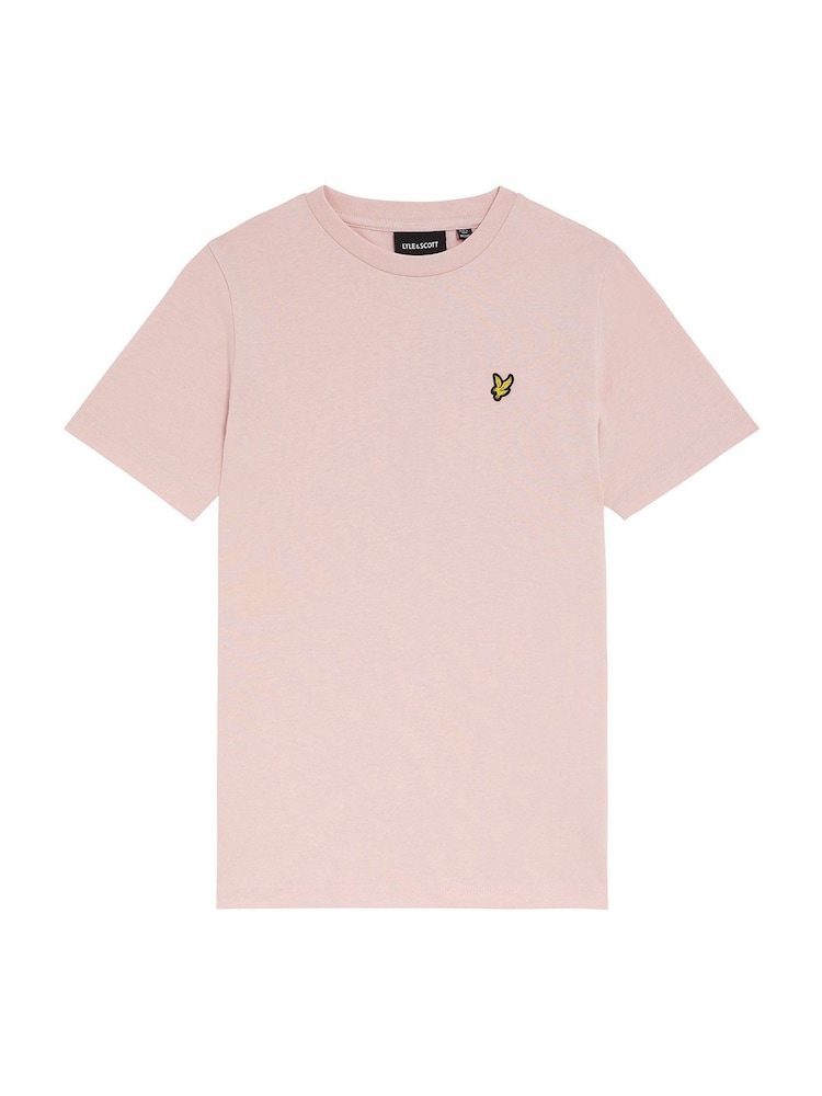 Lyle & Scott Pink Boys Essentials Crew Neck T-Shirt - Image 1 of 3