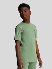 Lyle & Scott Green Boys Essentials Crew Neck T-Shirt - Image 1 of 2