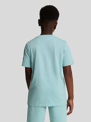Lyle & Scott Blue Boys Essentials Crew Neck T-Shirt - Image 2 of 6