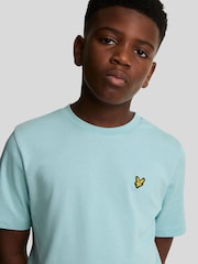 Lyle & Scott Blue Boys Essentials Crew Neck T-Shirt - Image 4 of 6