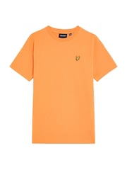 Lyle & Scott Orange Boys Essentials Crew Neck T-Shirt - Image 1 of 3