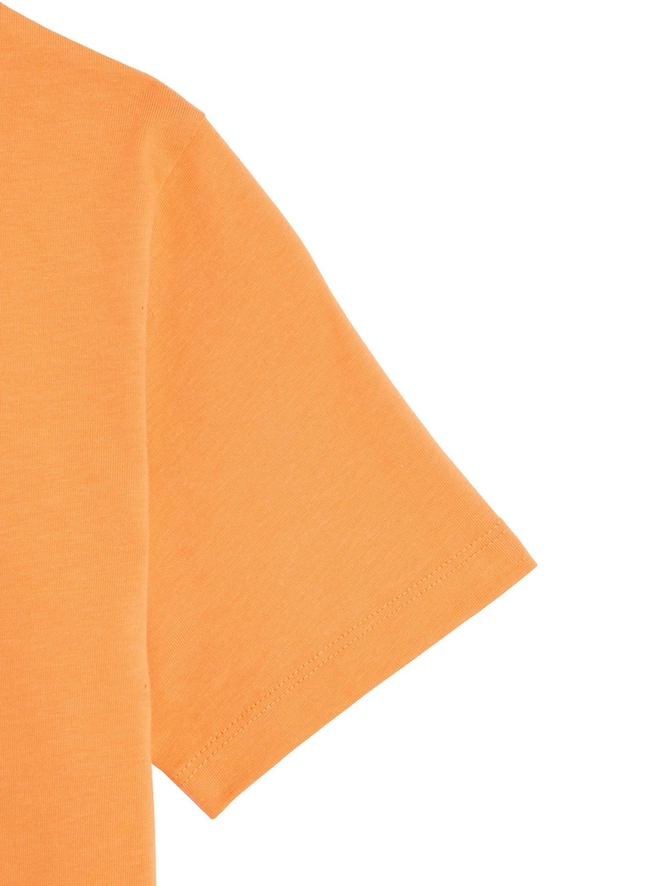 Lyle & Scott Orange Boys Essentials Crew Neck T-Shirt - Image 2 of 3
