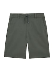 Lyle & Scott Green Boys Linen Shorts - Image 1 of 3
