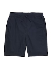 Lyle & Scott Navy Boys Linen Shorts - Image 5 of 7