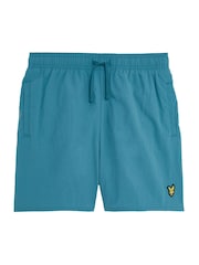 Lyle & Scott Blue Boys Swim Shorts - Image 1 of 3