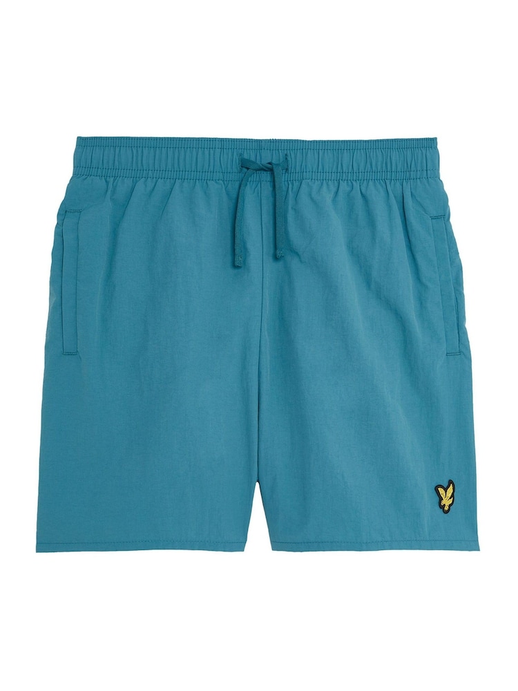 Lyle & Scott Blue Boys Swim Shorts - Image 1 of 3