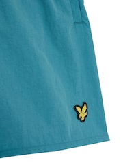 Lyle & Scott Blue Boys Swim Shorts - Image 3 of 3