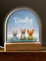 Loveabode Natural Personalised Night Light - Image 1 of 4