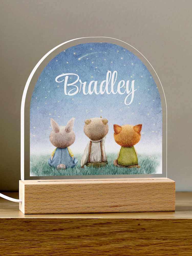 Loveabode Natural Personalised Night Light - Image 2 of 4