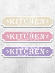 Personalised Kitchen Sign by Loveabode - Image 2 of 4