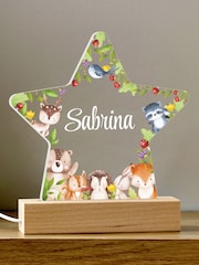 Personalised Woodland Night Light by Loveabode - Image 4 of 4