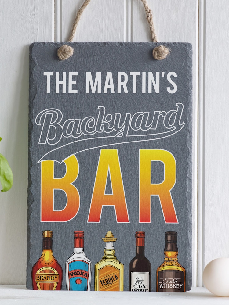 Loveabode Natural Personalised Beer Sign - Image 1 of 2