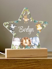 Personalised Jungle Night Light by Loveabode - Image 2 of 4