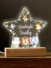 Personalised Jungle Night Light by Loveabode - Image 3 of 4